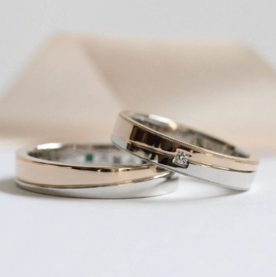 argollas matrimonio oro blanco